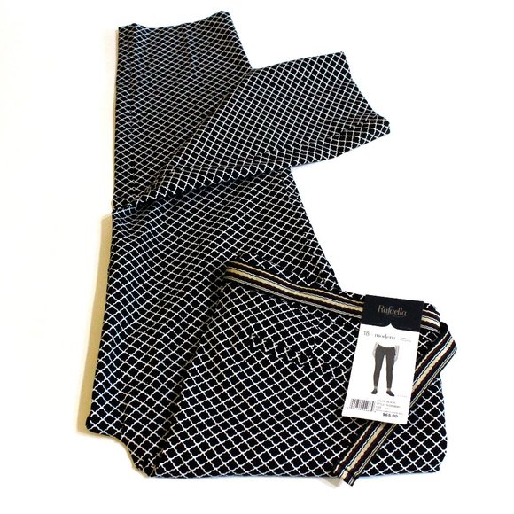 Rafaella Women's Geo Pants Size 18 Modern Fit - Picture 1 of 8